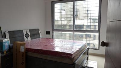 Bedroom Image of 1250 Sq.ft 3 BHK Apartment / Flat for rent in Vinayak Eastern River Residency Wing F, Pimple Gurav Pune for Rs. 48000
