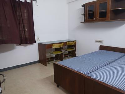 Bedroom Image of 400 Sq.ft 1 RK Apartment / Flat for rent in Thiruvanmiyur Chennai for Rs. 12000