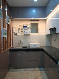 Kitchen Image of 1200 Sq.ft 3 BHK Apartment / Flat for sale in Hark Sai Homes 6, Sector 49 Noida for Rs. 6200000