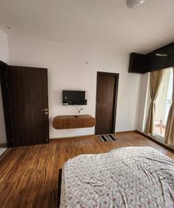 Bedroom Image of 1375 Sq.ft 3 BHK Apartment / Flat for rent in Rishita Manhattan, Gomti Nagar Extension Lucknow for Rs. 45000