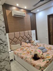 Bedroom Image of 1000 Sq.ft 2 BHK Builder Floor for rent in Kharar Mohali for Rs. 25000