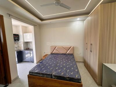 Bedroom Image of 450 Sq.ft 1 RK Independent House for rent in Sector 56 Gurgaon for Rs. 23000
