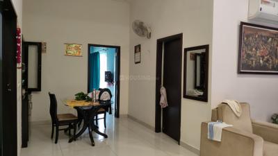 Living Room Image of 1085 Sq.ft 2 BHK Apartment / Flat for rent in RMZ Galleria Residences, Yelahanka Bengaluru for Rs. 59000