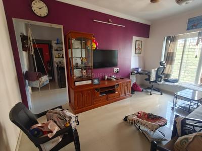 Hall Image of 700 Sq.ft 1 BHK Apartment / Flat for rent in Cosmos Orchid, Kasarvadavali Thane for Rs. 22000