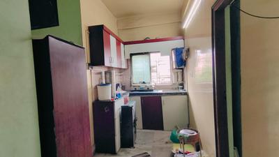 Kitchen Image of 980 Sq.ft 2 BHK Apartment / Flat for sale in Airport Gate no. 1 Kolkata for Rs. 4000000