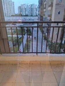 Balcony Image of 1475 Sq.ft 3 BHK Apartment / Flat for rent in Amrapali Zodiac, Sector 120 Noida for Rs. 26500