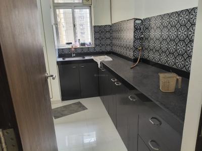 Kitchen Image of 1020 Sq.ft 2 BHK Apartment / Flat for rent in Lodha Amara, Kolshet Thane for Rs. 37500