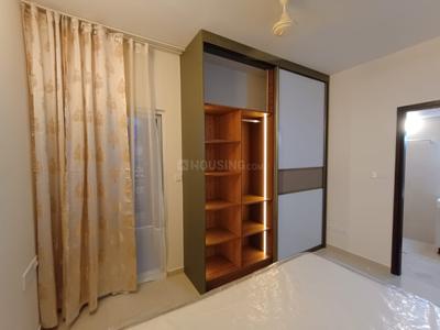 Bedroom Image of 780 Sq.ft 2 BHK Apartment / Flat for rent in Bren Northern Lights, Kogilu Bengaluru for Rs. 28000