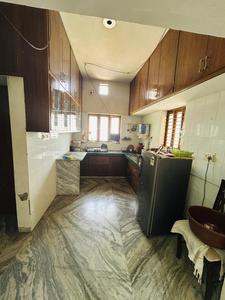 Kitchen Image of 1000 Sq.ft 1 BHK Builder Floor for rent in Sector 27 Gandhinagar for Rs. 17000