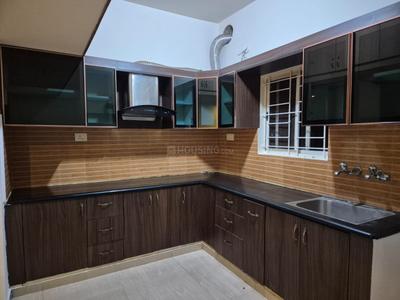 Kitchen Image of 1500 Sq.ft 3 BHK Apartment / Flat for rent in DSR Green Vista, Whitefield Bengaluru for Rs. 55000