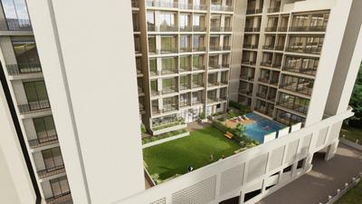 Balcony Image of 760 Sq.ft 1 BHK Apartment / Flat for sale in Today Aikyam Two, Pushpak Nagar Navi Mumbai for Rs. 5000000