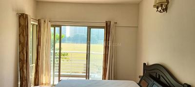 Bedroom Image of 2280 Sq.ft 3 BHK Apartment / Flat for rent in Adani The Meadows, Shantigram Ahmedabad for Rs. 49500