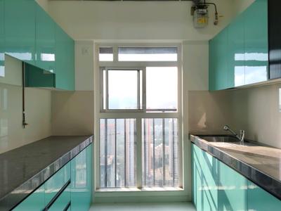 Kitchen Image of 845 Sq.ft 2 BHK Apartment / Flat for rent in Hiranandani Estate Thane for Rs. 42000