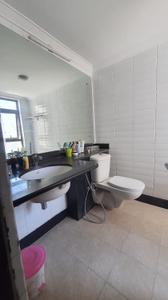 Kitchen Image of 1500 Sq.ft 3 BHK Apartment / Flat for rent in Unitech Fresco, Sector 50 Gurgaon for Rs. 60000
