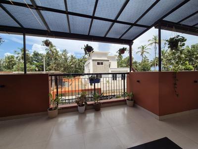 Balcony Image of 990 Sq.ft 3 BHK Apartment / Flat for rent in Sowparnika Jazzmyna, Kunnamangalam Kozhikode for Rs. 34000