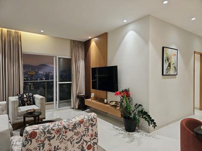 Living Room Image of 1556 Sq.ft 4 BHK Apartment / Flat for sale in Choice Que 914 Phase I, Mundhwa Pune for Rs. 13600000
