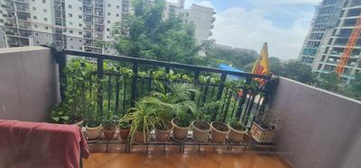 Balcony Image of 1680 Sq.ft 3 BHK Apartment / Flat for rent in SJR Equinox, Electronic City Bengaluru for Rs. 52000