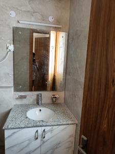 Bathroom Image of 570 Sq.ft 1 RK Builder Floor for rent in Sector 46 Gurgaon for Rs. 19000