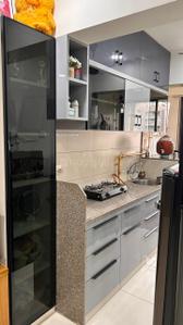 Kitchen Image of 800 Sq.ft 1 BHK Apartment / Flat for sale in Sun Rising Homes, Gota Ahmedabad for Rs. 4000000
