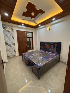 Bedroom Image of 800 Sq.ft 1 BHK Builder Floor for rent in Saket New Delhi for Rs. 20000