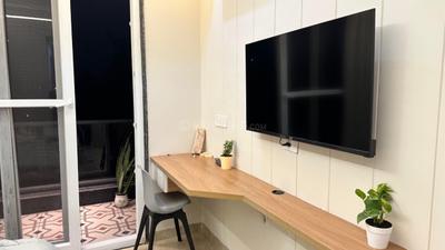 Bedroom Image of 450 Sq.ft 1 RK Builder Floor for rent in Sector 39 Gurgaon for Rs. 27000