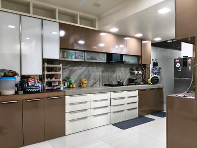 Kitchen Image of 1049 Sq.ft 2.5 BHK Apartment / Flat for rent in Shree Sai Park Town, Vikas Nagar Pune for Rs. 37000