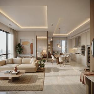 Hall Image of 1538 Sq.ft 3 BHK Apartment / Flat for sale in Ram Nagar Nagpur for Rs. 12000000
