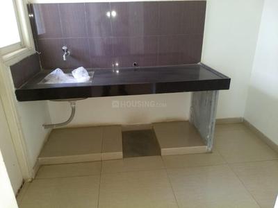 Kitchen Image of 700 Sq.ft 1 BHK Apartment / Flat for rent in Applewoods Satyesh Residency, Shela Ahmedabad for Rs. 14000