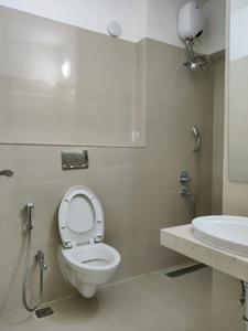 Common Bathroom Image of 800 Sq.ft 2 BHK Apartment / Flat for rent in Ten X Habitat Raymond Realty Tower J, Thane West Thane for Rs. 45000