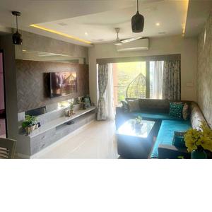 Hall Image of 1200 Sq.ft 2 BHK Apartment / Flat for rent in Risara Elegante, Panjim Goa for Rs. 65000