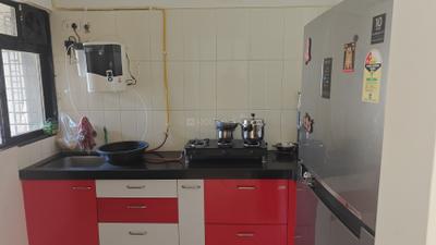 Kitchen Image of 845 Sq.ft 2 BHK Apartment / Flat for sale in Unnati Woods Phase 7, Kasarvadavali Thane for Rs. 12500000