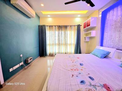Bedroom Image of 1975 Sq.ft 3 BHK Apartment / Flat for rent in Rohtas Presidential Tower, Gomti Nagar Lucknow for Rs. 60000