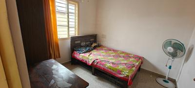Bedroom Image of 500 Sq.ft 1 BHK Builder Floor for rent in Horamavu Bengaluru for Rs. 16500