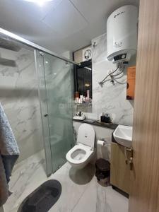Bathroom Image of 1205 Sq.ft 2 BHK Apartment / Flat for rent in M3M Skywalk, Sector 74 Gurgaon for Rs. 52000