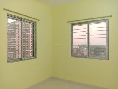 Bedroom Image of 750 Sq.ft 2 BHK Apartment / Flat for rent in Shapoorji Pallonji Shukhobrishti Spriha Phase 9  by Shapoorji Pallonji Real Estate, New Town Kolkata for Rs. 13000