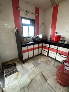 Kitchen Image of 1800 Sq.ft 3 BHK Apartment / Flat for rent in Shahibaug Ahmedabad for Rs. 25000