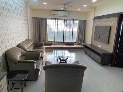Hall Image of 1500 Sq.ft 3 BHK Apartment / Flat for rent in  Sea Castle Apartments, Andheri West Mumbai for Rs. 170000