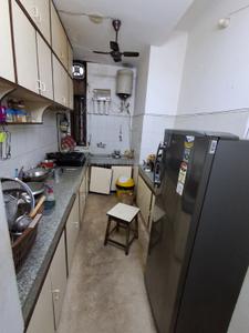 Kitchen Image of 500 Sq.ft 1 RK Independent House for rent in BHEL Township, Sector 17 Noida for Rs. 17000