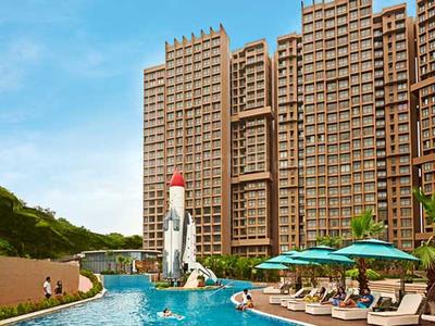 Image of 1304 Sq.ft 3 BHK Apartment / Flat for sale in Kanakia Silicon Valley, Powai, Mumbai for Rs. 32000000