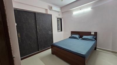 Bedroom Image of 710 Sq.ft 1 BHK Apartment / Flat for rent in Hitech City Hyderabad for Rs. 28000