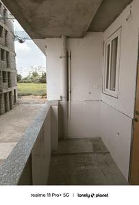 Balcony Image of 1250 Sq.ft 3 BHK Apartment / Flat for sale in Courtyard Regalia II, Bhayli Vadodara for Rs. 6800000