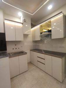 Kitchen Image of 900 Sq.ft 3 BHK Builder Floor for rent in Uttam Nagar New Delhi for Rs. 25000