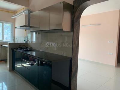 Kitchen Image of 1782 Sq.ft 3 BHK Apartment / Flat for rent in L And T Raintree Boulevard, Sahakara Nagar Bengaluru for Rs. 85000
