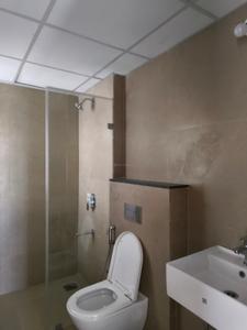 Common Bathroom Image of 1200 Sq.ft 3 BHK Apartment / Flat for rent in Runwal The Central Park Phase I, Chinchwad Pune for Rs. 41000