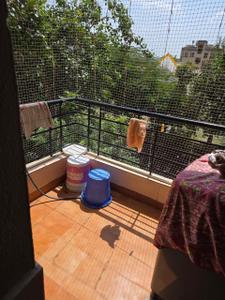 Balcony Image of 1010 Sq.ft 2 BHK Apartment / Flat for rent in SRS Royal Hills, Sector 87 Faridabad for Rs. 20000