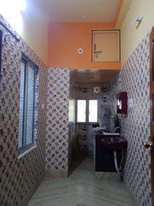 Kitchen Image of 350 Sq.ft 1 RK Independent House for rent in Patuli Kolkata for Rs. 9000