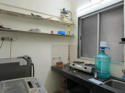 Kitchen Image of 225 Sq.ft 1 RK Apartment / Flat for rent in Santacruz East Mumbai for Rs. 33000