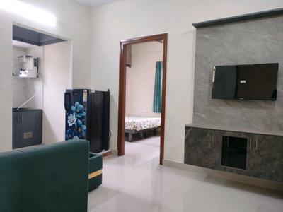 Living Room Image of 580 Sq.ft 1 BHK Independent House for rent in Bellandur Bengaluru for Rs. 31000