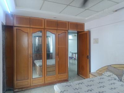 Bedroom Image of 850 Sq.ft 2 BHK Apartment / Flat for rent in Sandhya Co Operative Housing Society Limited, Kopar Khairane Navi Mumbai for Rs. 45000