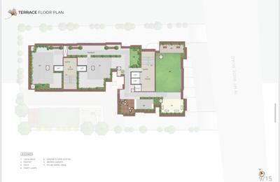 Floor Plan Image of 1840 Sq.ft 3 BHK Apartment / Flat for sale in R R Tatva Bliss, Bopal Ahmedabad for Rs. 8100000
